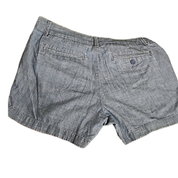 J. Crew 5" Chino Shorts Size 6 100% cotton Blue Style B9356 Med Echo Blue Wash - Picture 5 of 16